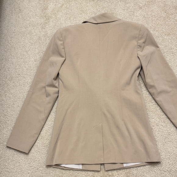 Open Edit Tan Blazer Jacket - Picture 13 of 14